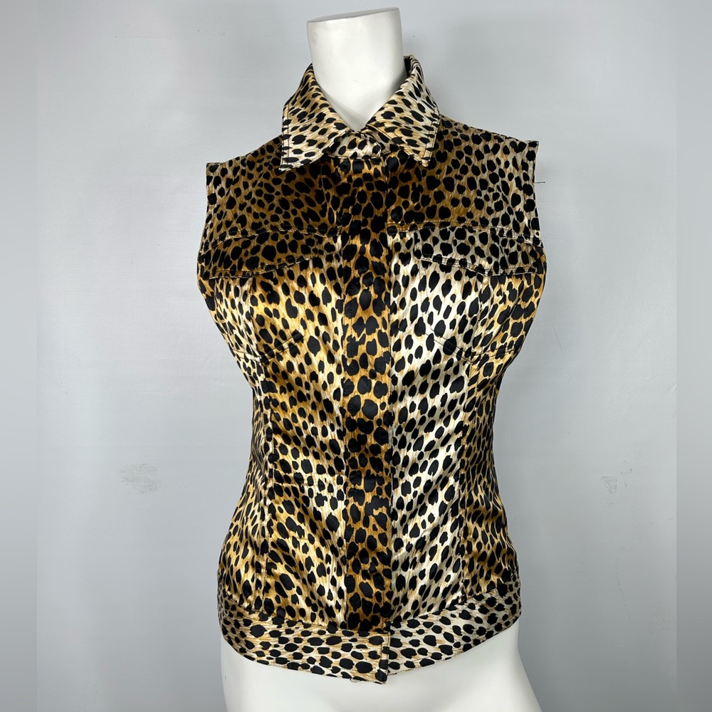 Dolce & Gabanna Cheetah Print Blouse
